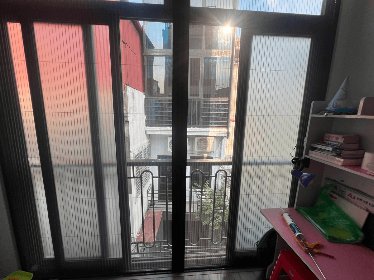 Cửa lưới chống muỗi hệ xếp