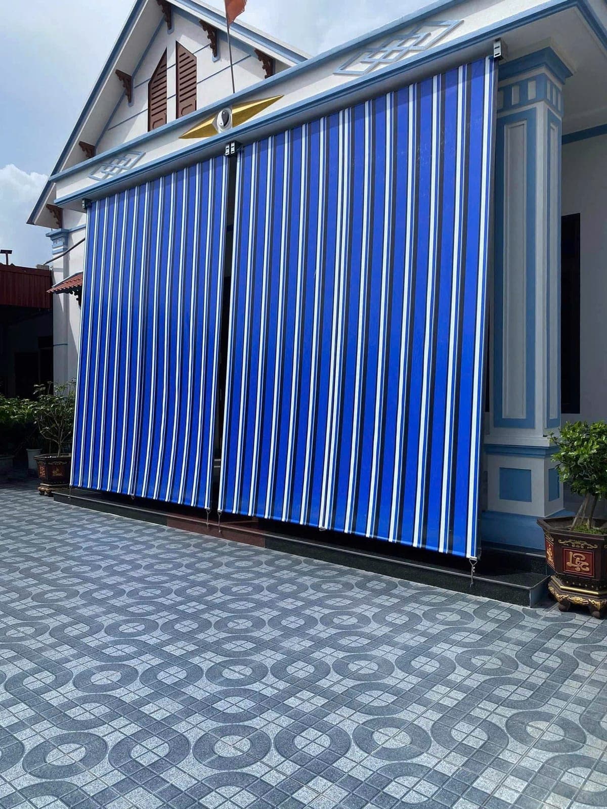 Bạt che nắng hiên nhà